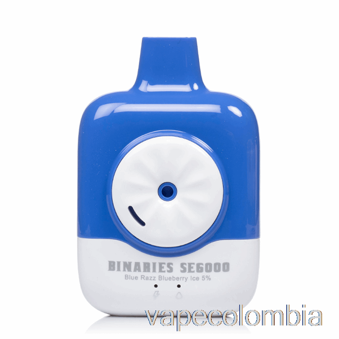 Vape Desechable Horizonte Binarios Se6000 Desechable Azul Razz Arándano Hielo